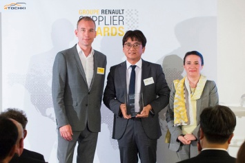 Groupe Renault наградила Hankook Tire премией Supplier Awards 2018