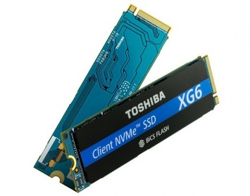 Toshiba XG6 - SSD в формате M.2 2280 на базе памяти 3D TLC NAND