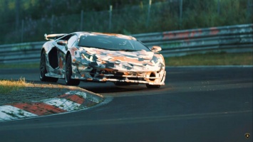 Спорткар Lamborghini Aventador SVJ установил рекорд Нюрбургринга
