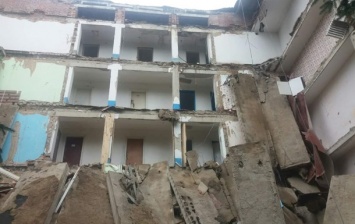 В Житомирской области разрушилось общежитие техникума