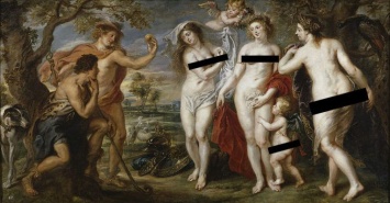 "Инспекторы Facebook" запретили посетителям музея смотреть на картины Рубенса с обнаженными телами
