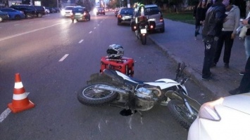 В Белозерском районе выпившая девушка угодила под колеса мотоцикла