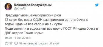 Бочка воды на село: в Крыму ввели по-настоящему "сухой закон"