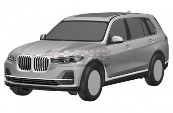 Опубликованы патентные изображения BMW X7