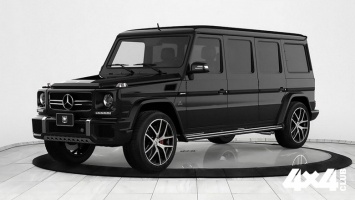 Бронированный лимузин на базе Mercedes G-Class от канадской компании Inkas