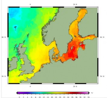Почти как Средиземное. Балтийское море стало аномально теплым