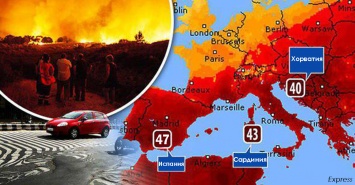 Европу превращается в филиал ада на Земле: в Испании - жертвы, в Португалии - пожары