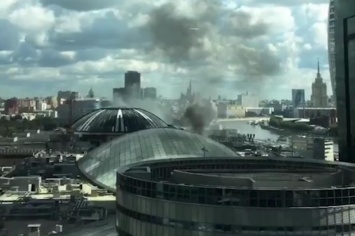 В центре Москвы адский пожар и массовая эвакуация: видео