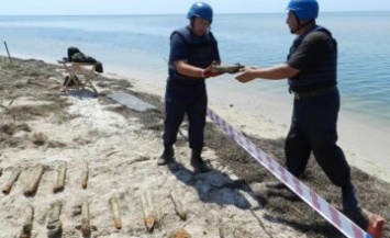 В Черном море разминировали затонувшее судно времен Второй мировой войны (ФОТО)