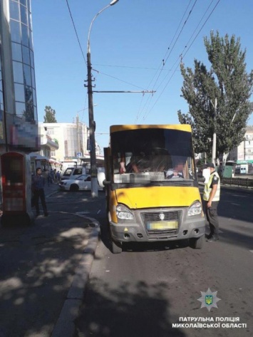 В Николаеве проверили выполнение маршрутчиками ПДД