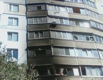 В девятиэтажке Харькова произошел взрыв бытового газа. Фото