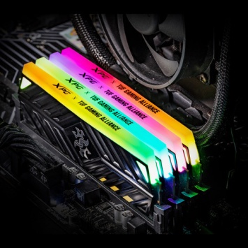ADATA XPG представляет модули памяти SPECTRIX D41 TUF Gaming Edition DDR4 RGB