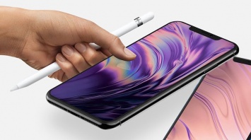 Новые iPhone X и iPhone X Plus получат поддержку Apple Pencil