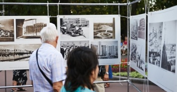 В парке Горького открылась фотовыставка, посвященная освобождению Харькова