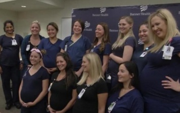 В больнице США одновременно забеременели 16 медсестер