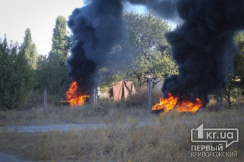 Несколько десятков пожаров случилось в Кривом Роге за минувшие 7 дней