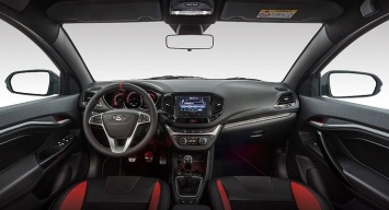 Рассекречен интерьер LADA Vesta Sport