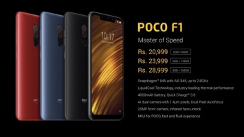 Xiaomi Poco F1: топовый смартфон за смешные деньги