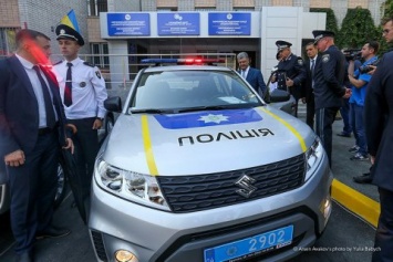 Полиция Днепропетровской области получила 27 автомобилей Suzuki Vitara
