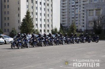 В Киеве появился мотопатруль