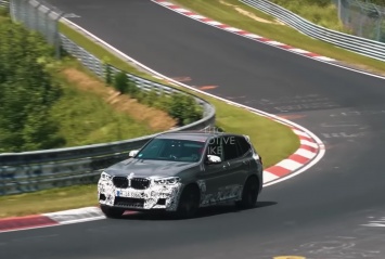 BMW X3 M F97 заснят на тестах с минимальным камуфляжем