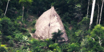 В лесах Амазонки обнаружили племя индейцев, еще не вступавшее в контакт с цивилизацией