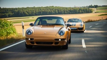 Porsche представила особое «золотое» купе Porsche 911 Project Gold