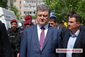 В понедельник с рабочим визитом в Николаевскую область приедет Порошенко