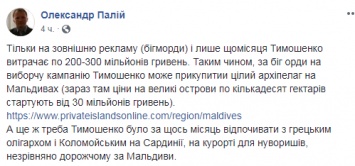 "Цифры шокируют!"- в сети появилась информация сколько Тимошенко тратит на свою рекламу