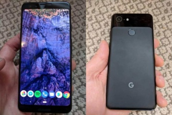 Появились первые фотографии Google Pixel 3 без челки