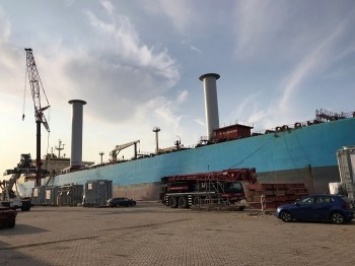 Maersk оборудовала свой танкер роторными парусами