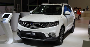 Geely Emgrand X7 обновился и идет в Россию