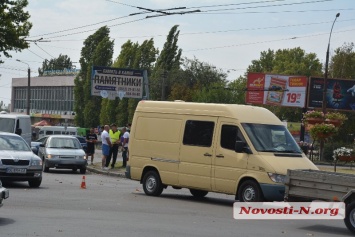 На кольце в Николаеве столкнулись