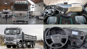 Продажи новых грузовиков от Mercedes-Benz стартовали в России