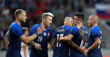Словакия разгромила сборную Дании, составленную из футболистов третьего дивизиона