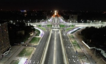 В Душанбе открыли первую в Таджикистане трехуровневую эстакаду (фото)