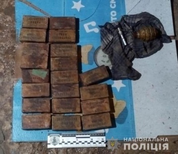 Житель Одесской области продавал 4 кило тротила и гранату и попался полиции