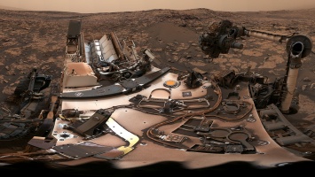 NASA опубликовало 360-градусную панораму Марса во время пыльной бури