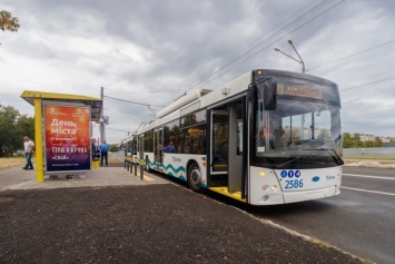 Ко Дню города в Днепре запустили новый троллейбусный маршрут (Фото)