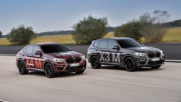 BMW показала прототипы горячих кроссоверов X3 M и X4 M