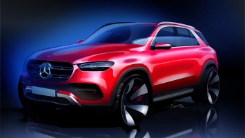 Mercedes-Benz GLE 2019 - рассекречена внешность кроссовера