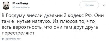 ''Один плюс - перестреляются'': в Госдуме решили узаконить дуэлянтов, россияне озадачены