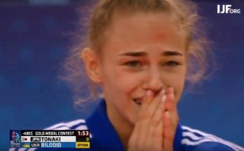 17-летняя украинка Дарья Билодид стала чемпионкой мира по дзюдо, победив японку