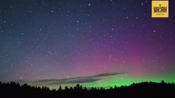 Невероятное северное сияние засняли на видео