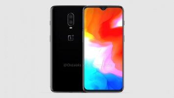 Флагманский OnePlus 6T показался на рендерах и видео