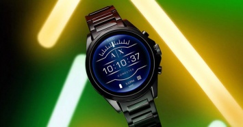Armani впервые представил часы с функцией мобильных платежей
