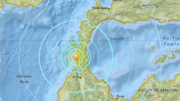 У берегов Индонезии произошло мощное землетрясение
