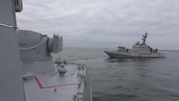 Украинские ВМС отработали контрнаступательные операции в Черном и Азовском морях (ФОТО)