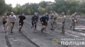 Самые сильные и выносливые полицейские Днепропетровщины проходят отбор в спецподразделения «КОРД»