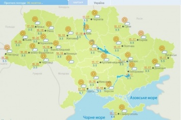 Несколько дней солнца и тепла: прогноз погоды в Украине на неделю